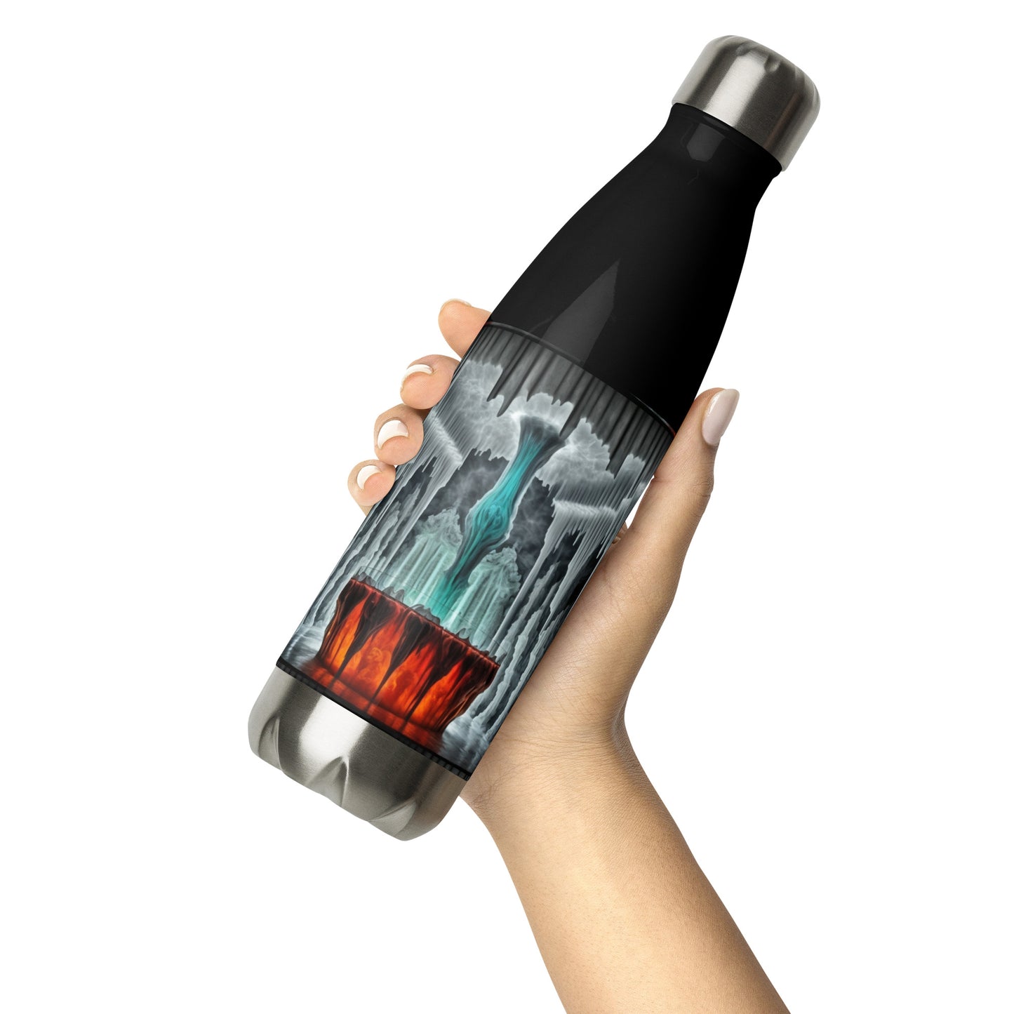 Stay refreshed and hydrated throughout your day with the Beats.Cali stainless steel water bottle, whether you're commuting, hiking, or simply on the move. Crafted with high-grade stainless steel and featuring a double-walled design, this water bottle keeps your beverages hot or cold for hours. Its odourless and leak-proof cap ensures worry-free use on the go.
