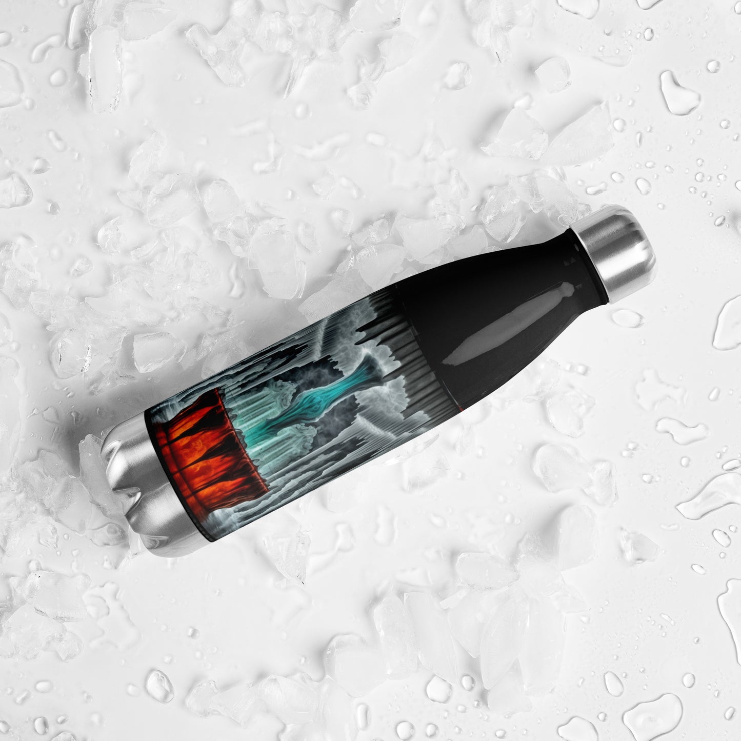 Stay refreshed and hydrated throughout your day with the Beats.Cali stainless steel water bottle, whether you're commuting, hiking, or simply on the move. Crafted with high-grade stainless steel and featuring a double-walled design, this water bottle keeps your beverages hot or cold for hours. Its odourless and leak-proof cap ensures worry-free use on the go.