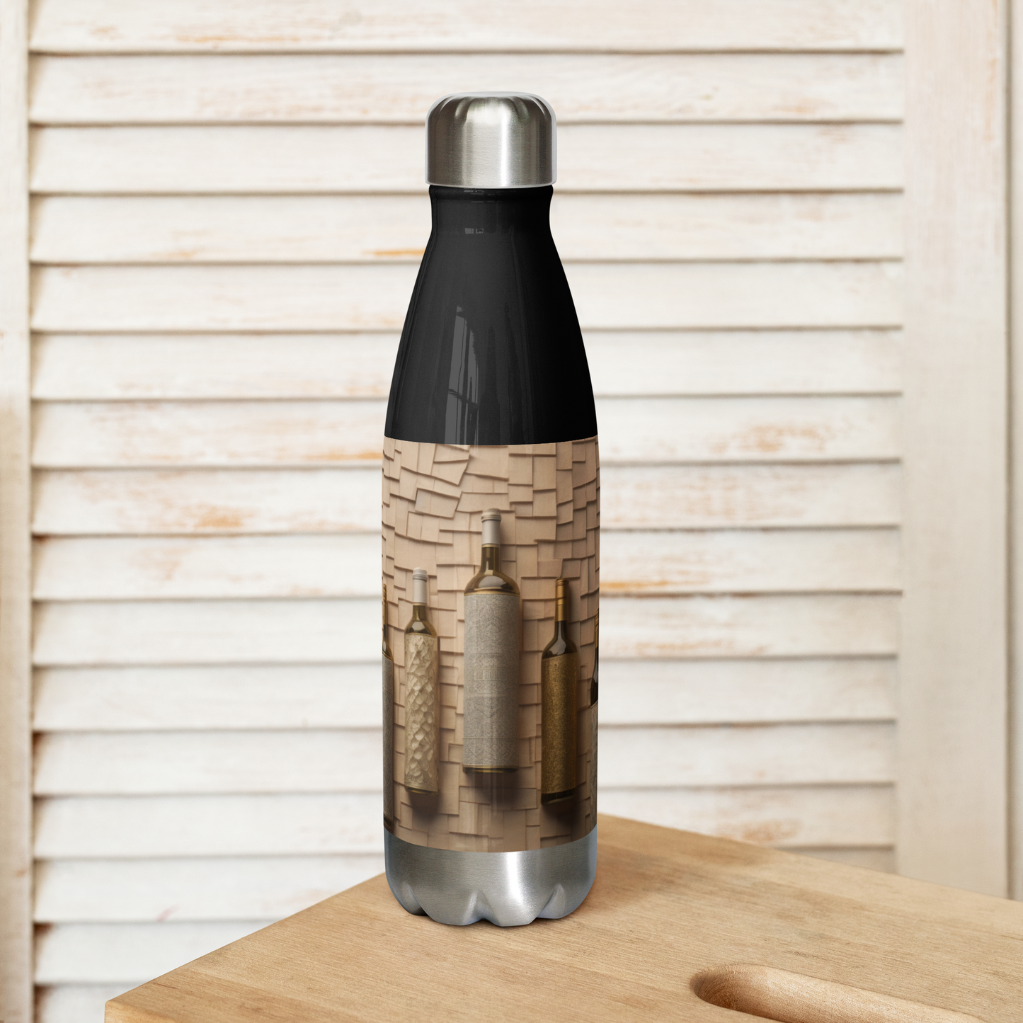 Stay refreshed and hydrated throughout your day with the Beats.Cali stainless steel water bottle, whether you're commuting, hiking, or simply on the move. Crafted with high-grade stainless steel and featuring a double-walled design, this water bottle keeps your beverages hot or cold for hours. Its odourless and leak-proof cap ensures worry-free use on the go.
