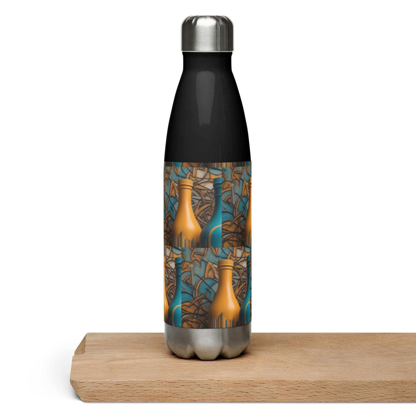 This beats.cali 17-ounce, double-walled stainless steel water bottle is ideal for your daily activities. It will maintain the temperature of your beverage, hot or cold, for hours. Additionally, it has an odour- and leak-proof cap. Place it in your car's cup holder on your way to work, bring it along on hikes, or pack it in your bag for whenever you're thirsty.