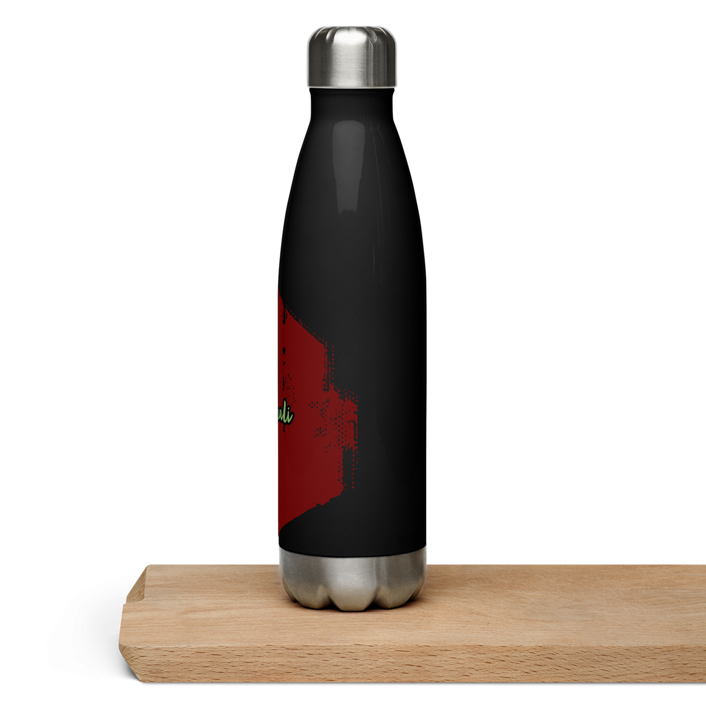 Stay refreshed and hydrated throughout your day with the Beats.Cali stainless steel water bottle, whether you're commuting, hiking, or simply on the move. Crafted with high-grade stainless steel and featuring a double-walled design, this water bottle keeps your beverages hot or cold for hours. Its odourless and leak-proof cap ensures worry-free use on the go.