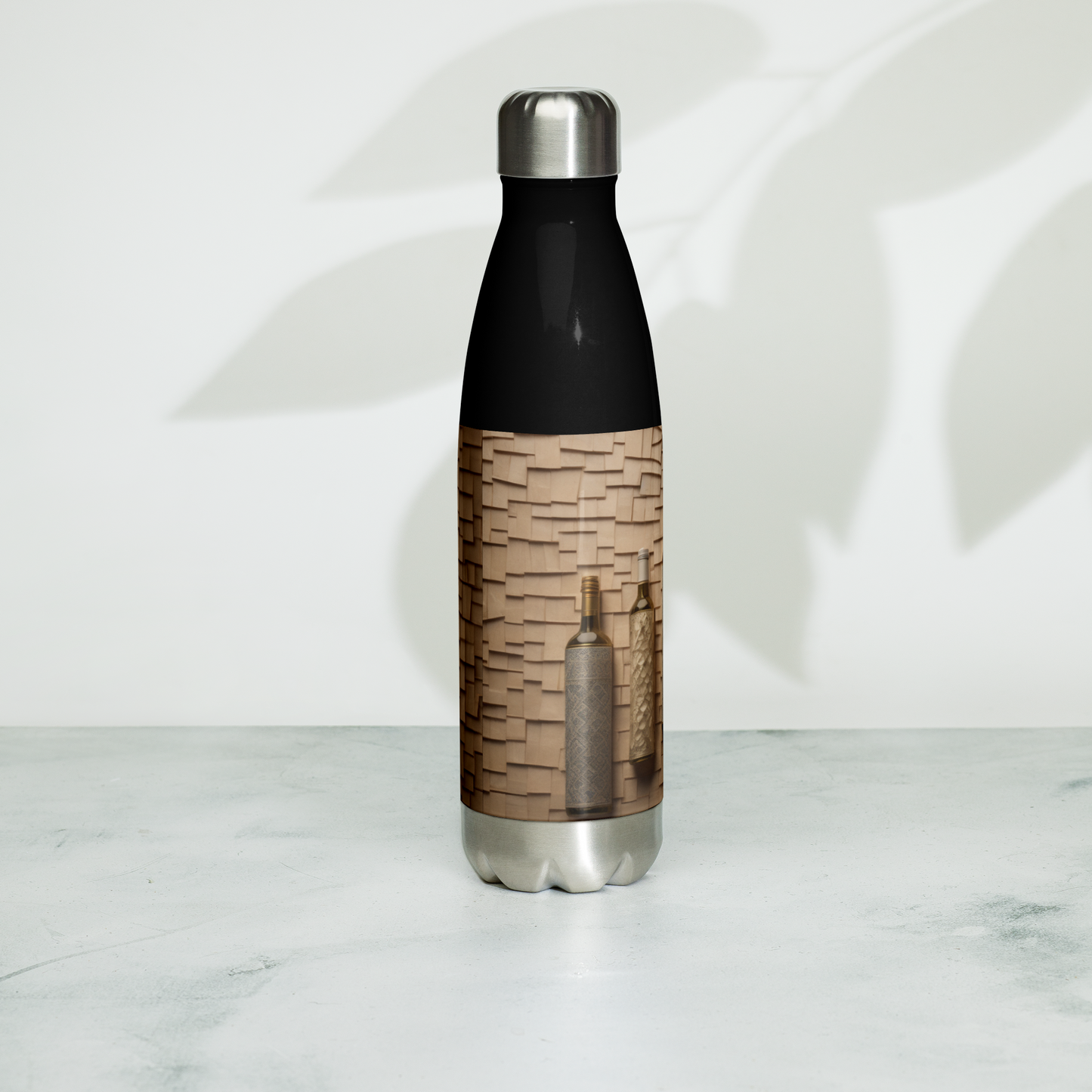 Stay refreshed and hydrated throughout your day with the Beats.Cali stainless steel water bottle, whether you're commuting, hiking, or simply on the move. Crafted with high-grade stainless steel and featuring a double-walled design, this water bottle keeps your beverages hot or cold for hours. Its odourless and leak-proof cap ensures worry-free use on the go.