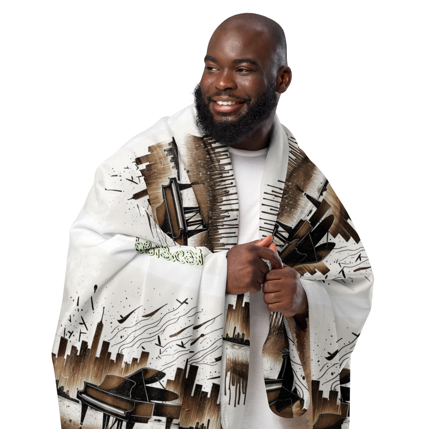 This exquisite sherpa blanket combines a plushie feel with exceptional softness, making it the ultimate comfort companion. Perfect for daily use while lounging on the couch, snuggling up on chilly evenings, or styling your room—this blanket offers unmatched comfortability, style and warmth.