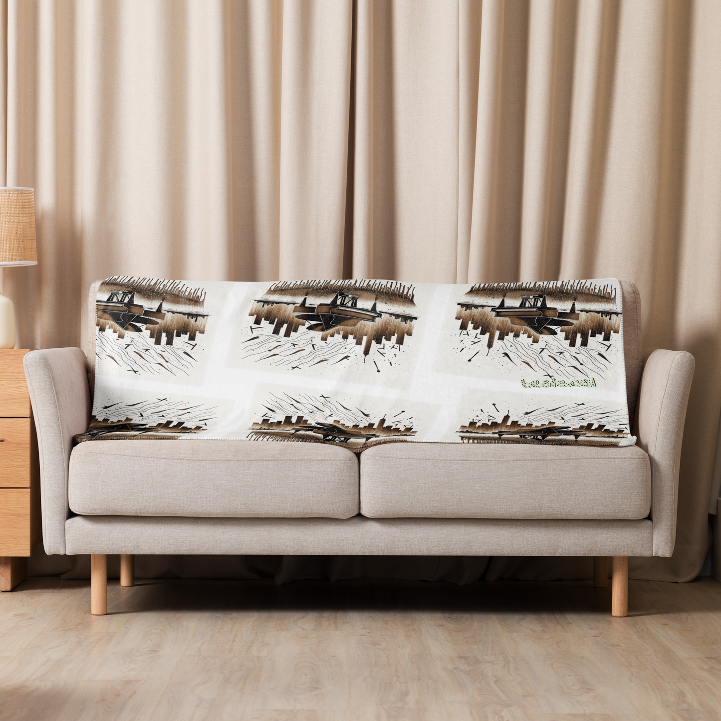 This exquisite sherpa blanket combines a plushie feel with exceptional softness, making it the ultimate comfort companion. Perfect for daily use while lounging on the couch, snuggling up on chilly evenings, or styling your room—this blanket offers unmatched comfortability, style and warmth.