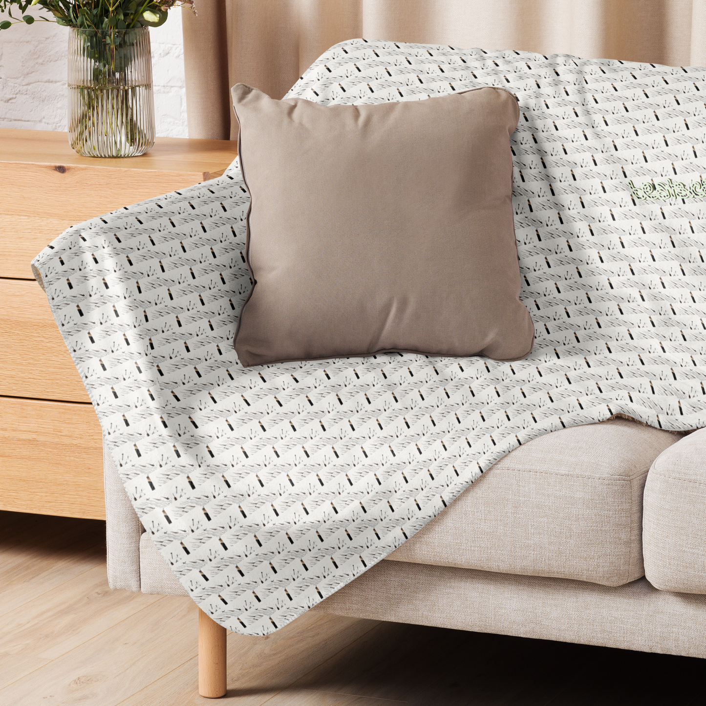 Indulge in comfort and style with our exquisite sherpa blanket, where plushie feel meets exceptional softness. Designed to be your ultimate comfort companion, this blanket offers unparalleled coziness and warmth, perfect for daily use while lounging on the couch, snuggling up on chilly evenings, or adding a stylish touch to your room.
