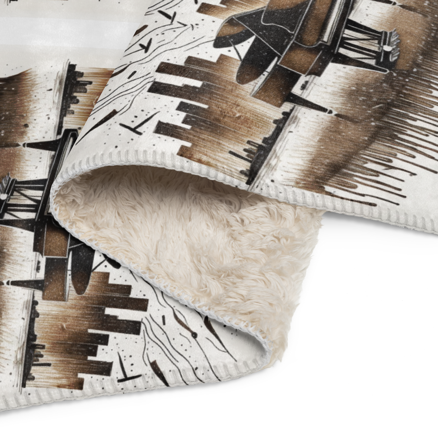 This exquisite sherpa blanket combines a plushie feel with exceptional softness, making it the ultimate comfort companion. Perfect for daily use while lounging on the couch, snuggling up on chilly evenings, or styling your room—this blanket offers unmatched comfortability, style and warmth.