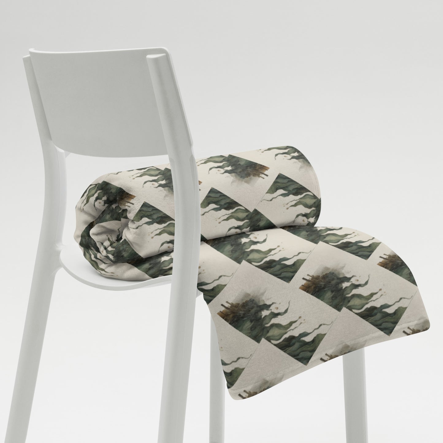 • Composed of 100% polyester • Features a soft silk touch fabric • Design printed on one side • White on the reverse side • Easy to care for, machine-washable • Hypoallergenic properties • Flame retardant quality