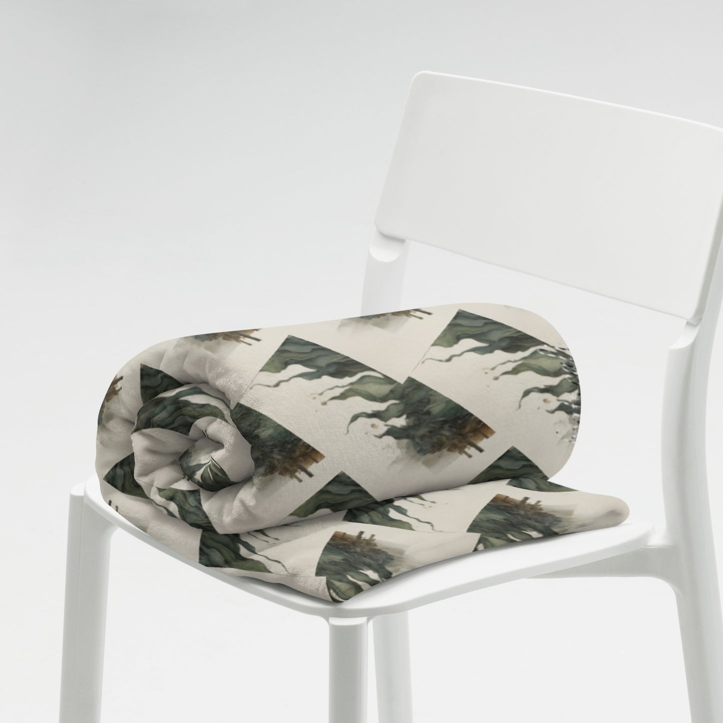 • Composed of 100% polyester • Features a soft silk touch fabric • Design printed on one side • White on the reverse side • Easy to care for, machine-washable • Hypoallergenic properties • Flame retardant quality