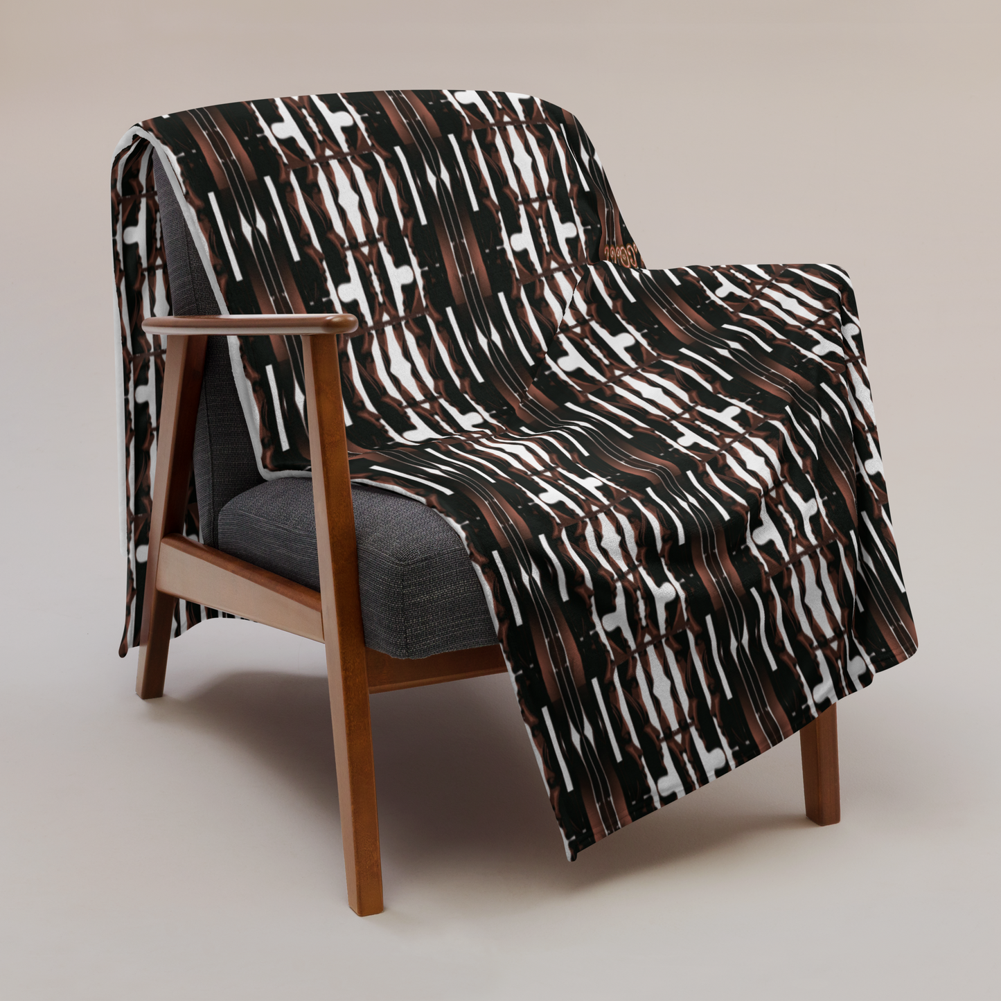 • Composed of 100% polyester • Features a soft silk touch fabric • Design printed on one side • White on the reverse side • Easy to care for, machine-washable • Hypoallergenic properties • Flame retardant quality