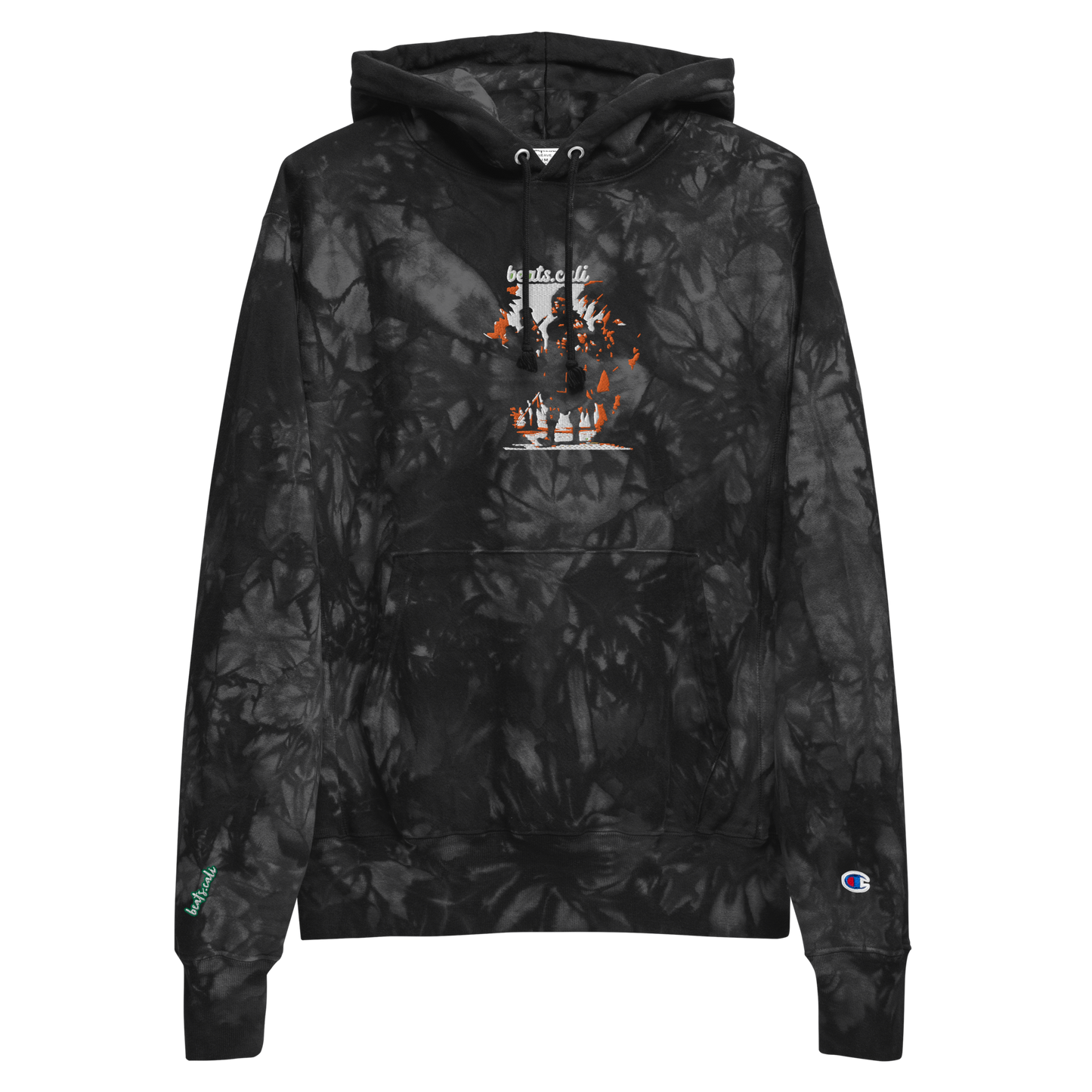 Unisex Champion tie-dye hoodie