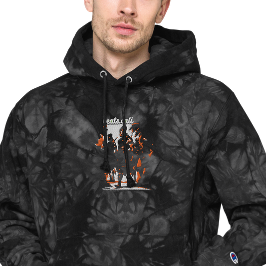 Unisex Champion tie-dye hoodie