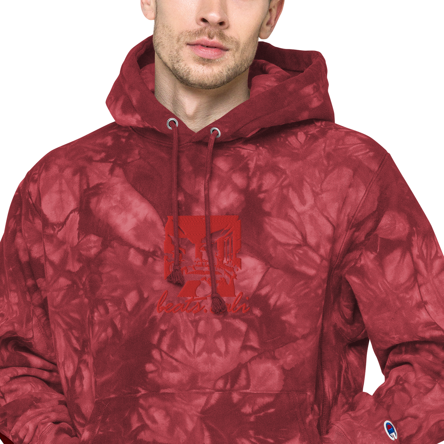 Unisex Champion tie-dye hoodie