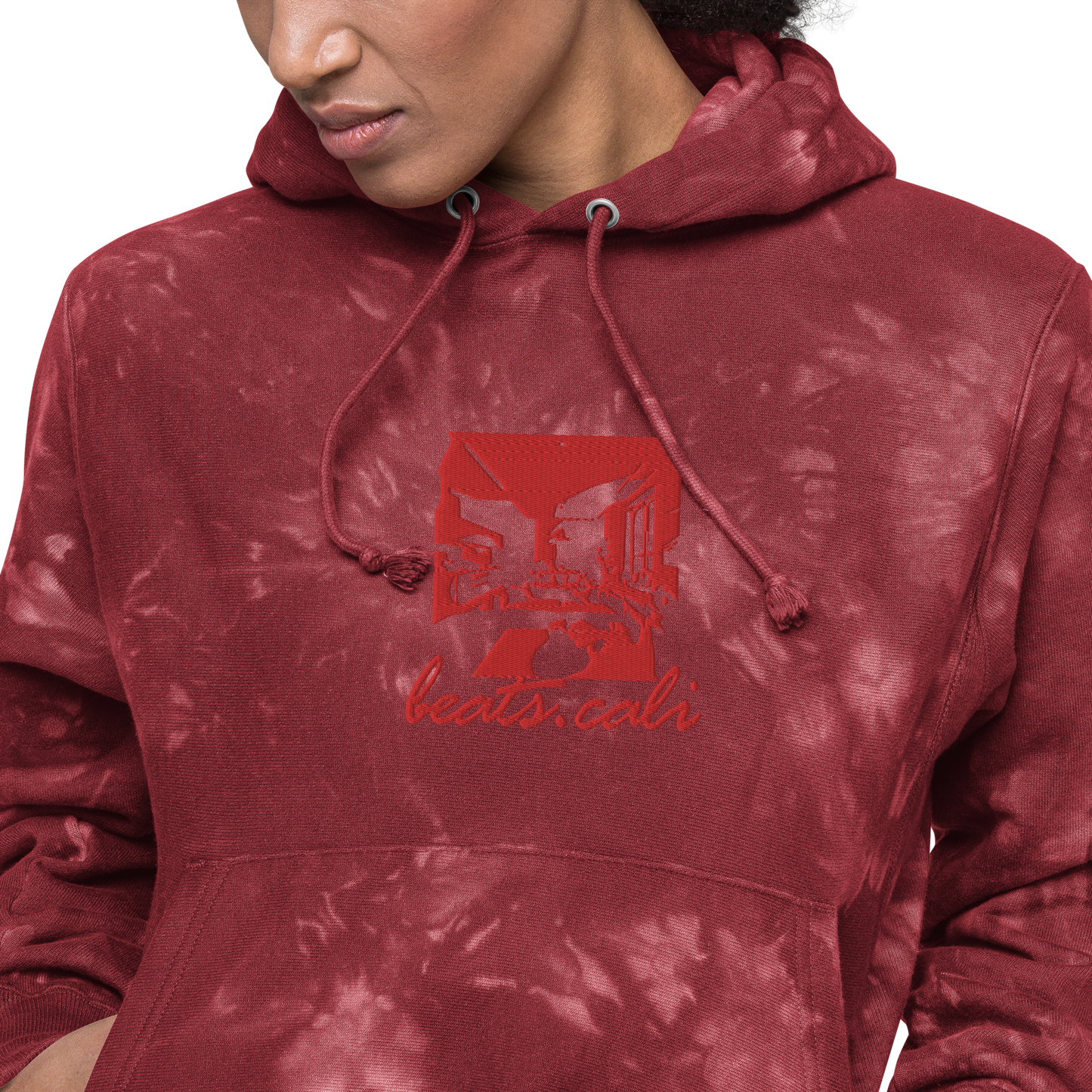 Unisex Champion tie-dye hoodie