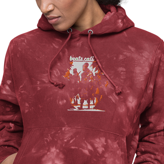 Unisex Champion tie-dye hoodie