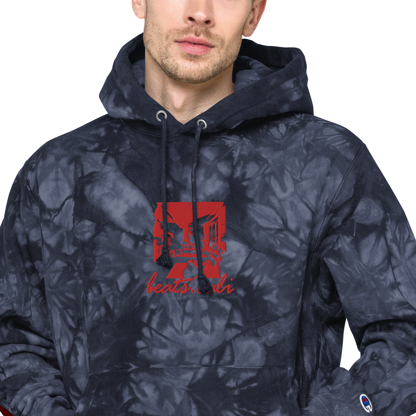 Unisex Champion tie-dye hoodie