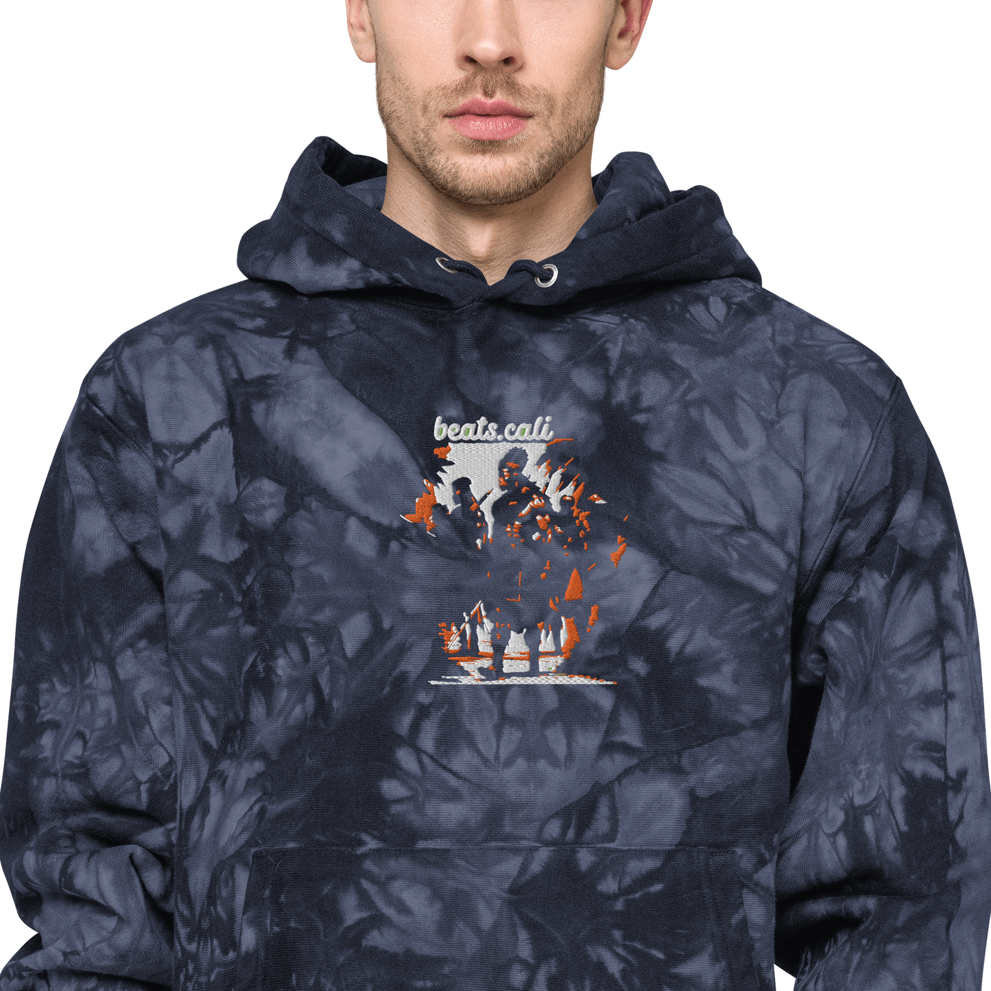 Unisex Champion tie-dye hoodie