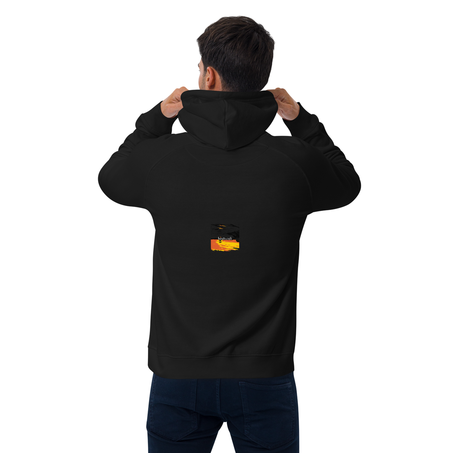 Unisex raglan hoodie
