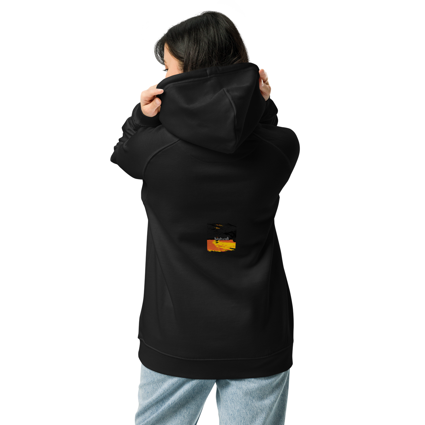Unisex raglan hoodie