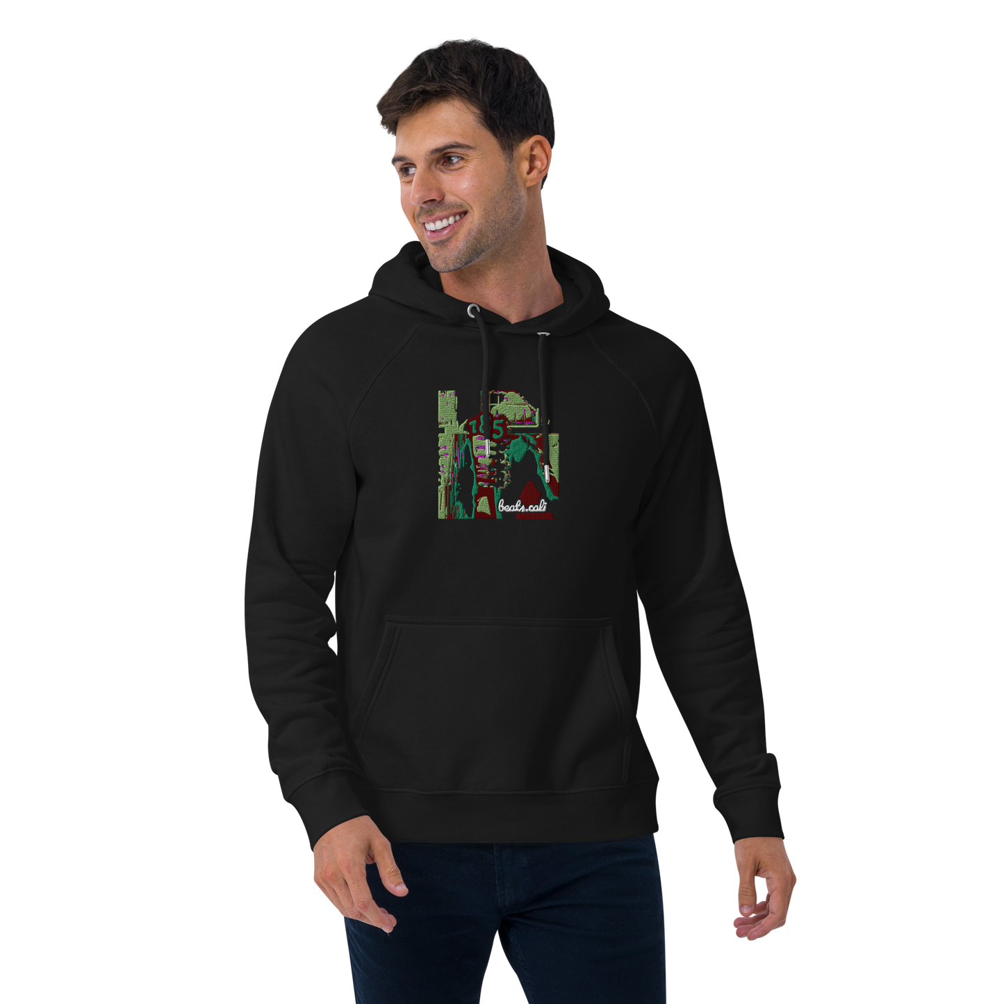 Unisex raglan hoodie