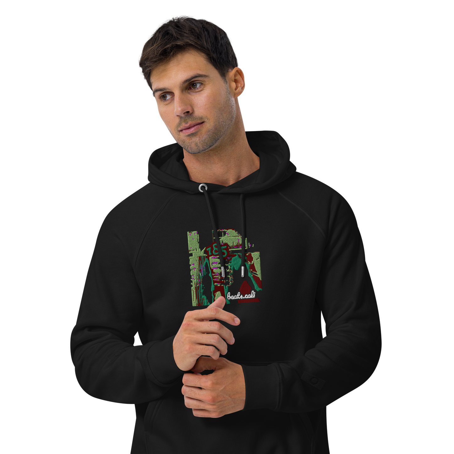 Unisex raglan hoodie