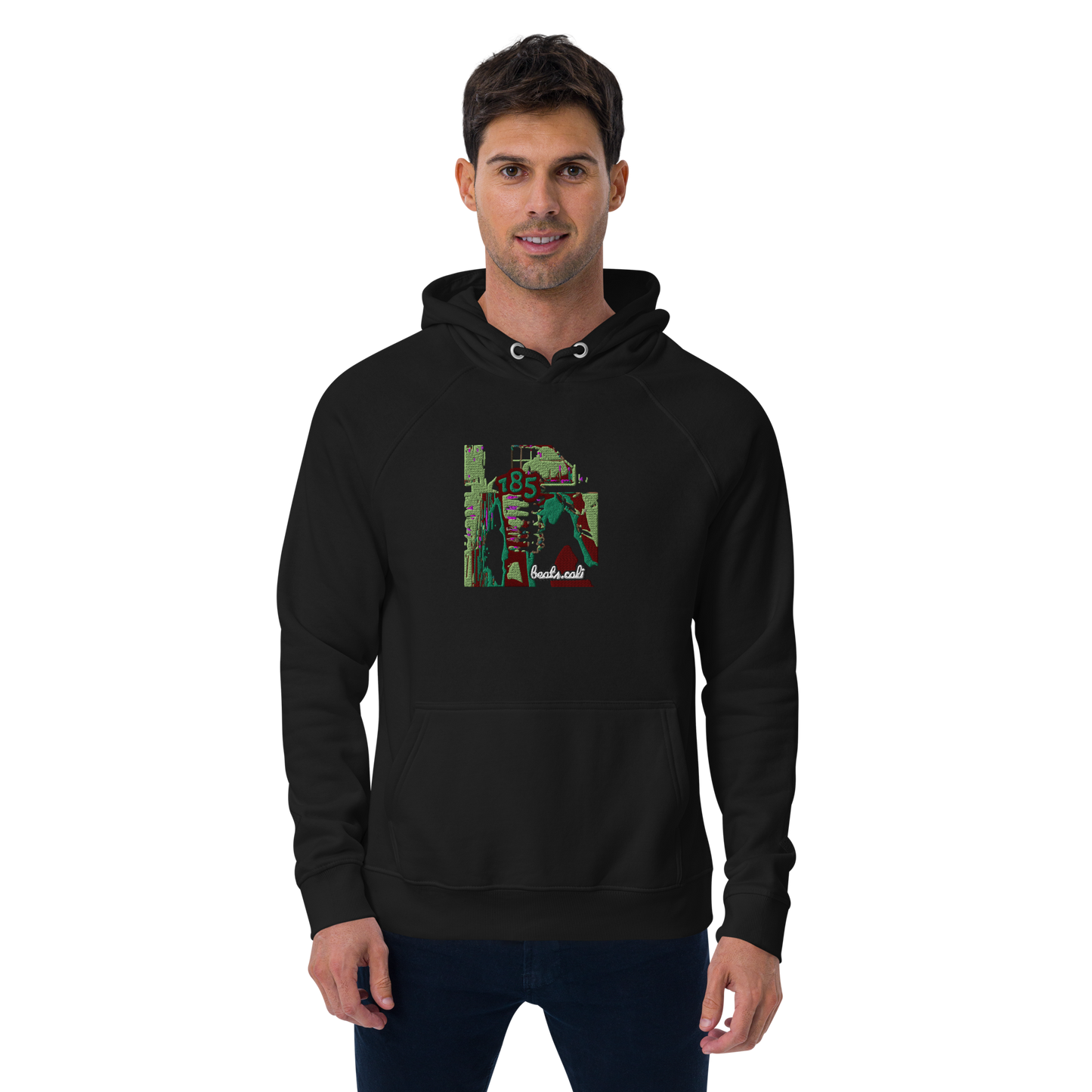 Unisex raglan hoodie
