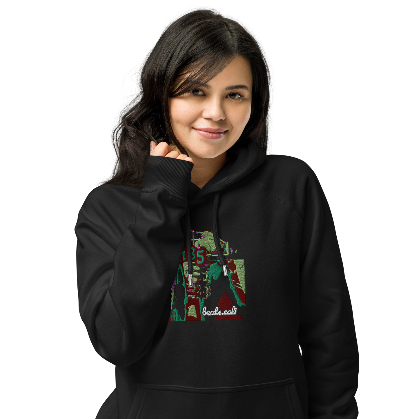 Unisex raglan hoodie