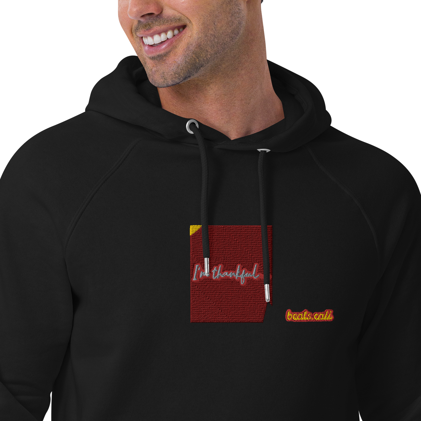 Unisex raglan hoodie