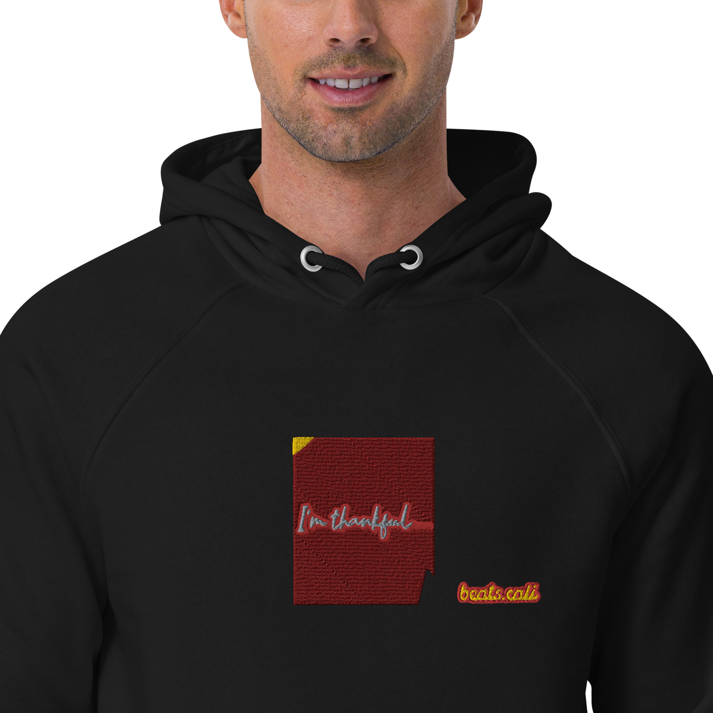 Unisex raglan hoodie