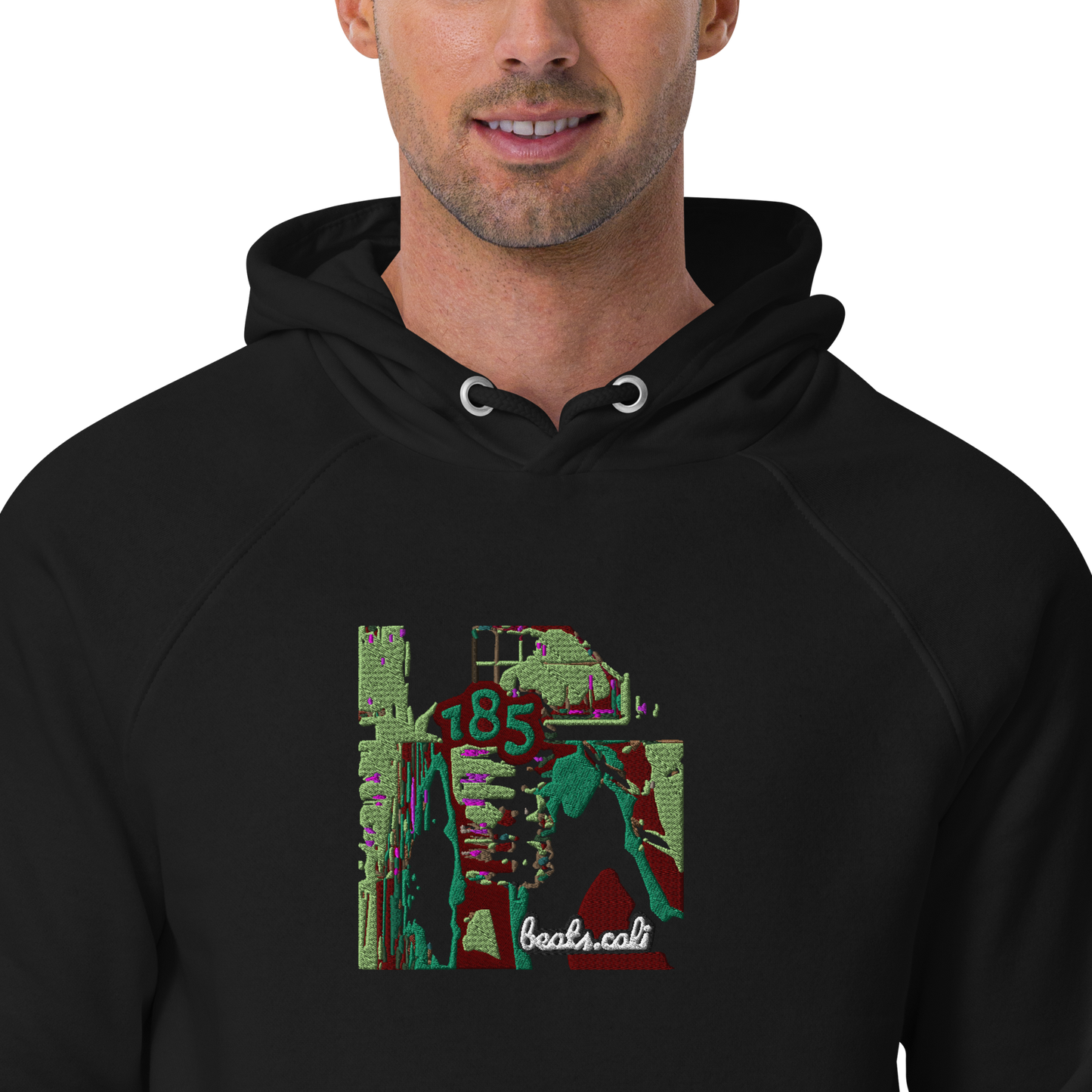 Unisex raglan hoodie