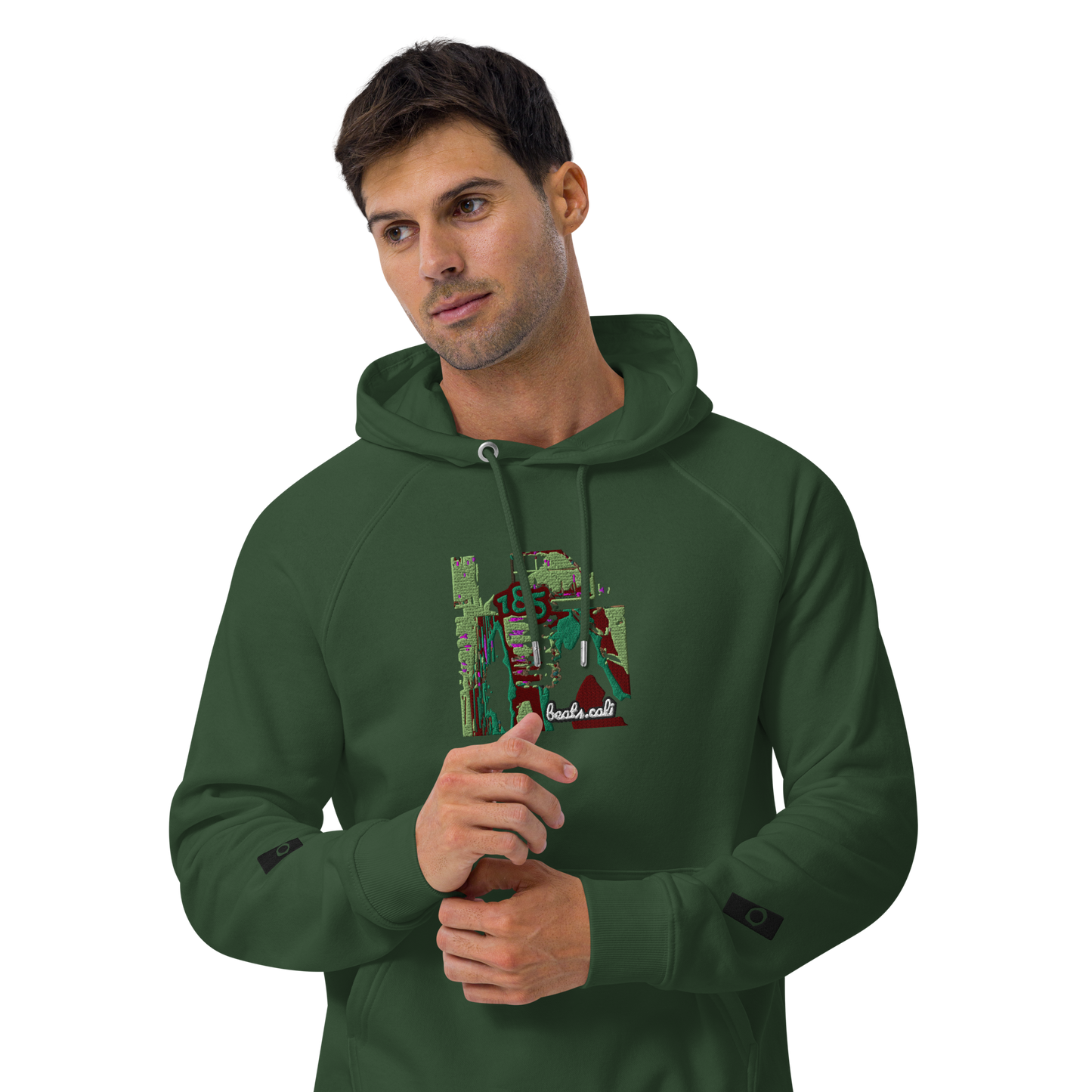 Unisex raglan hoodie