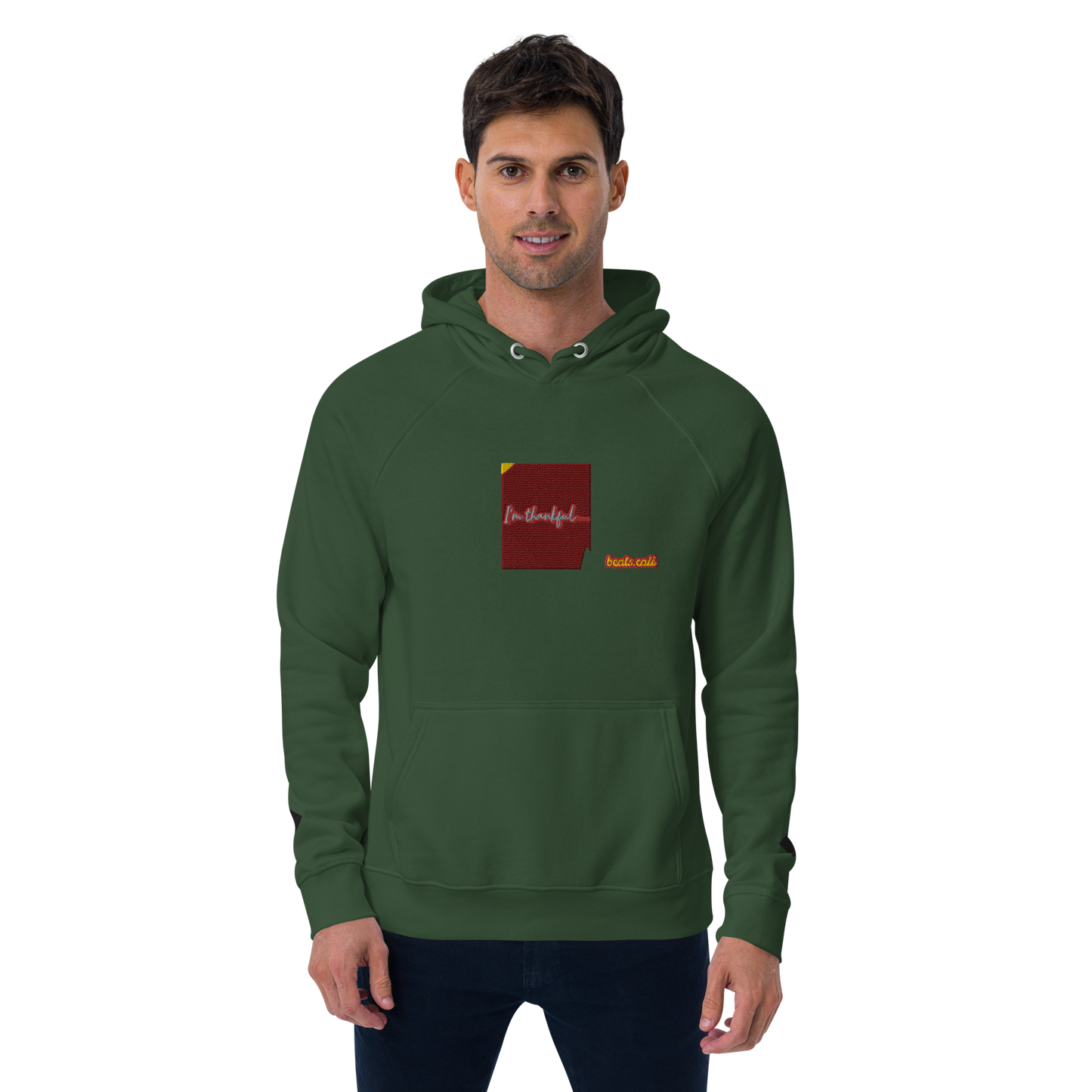Unisex raglan hoodie