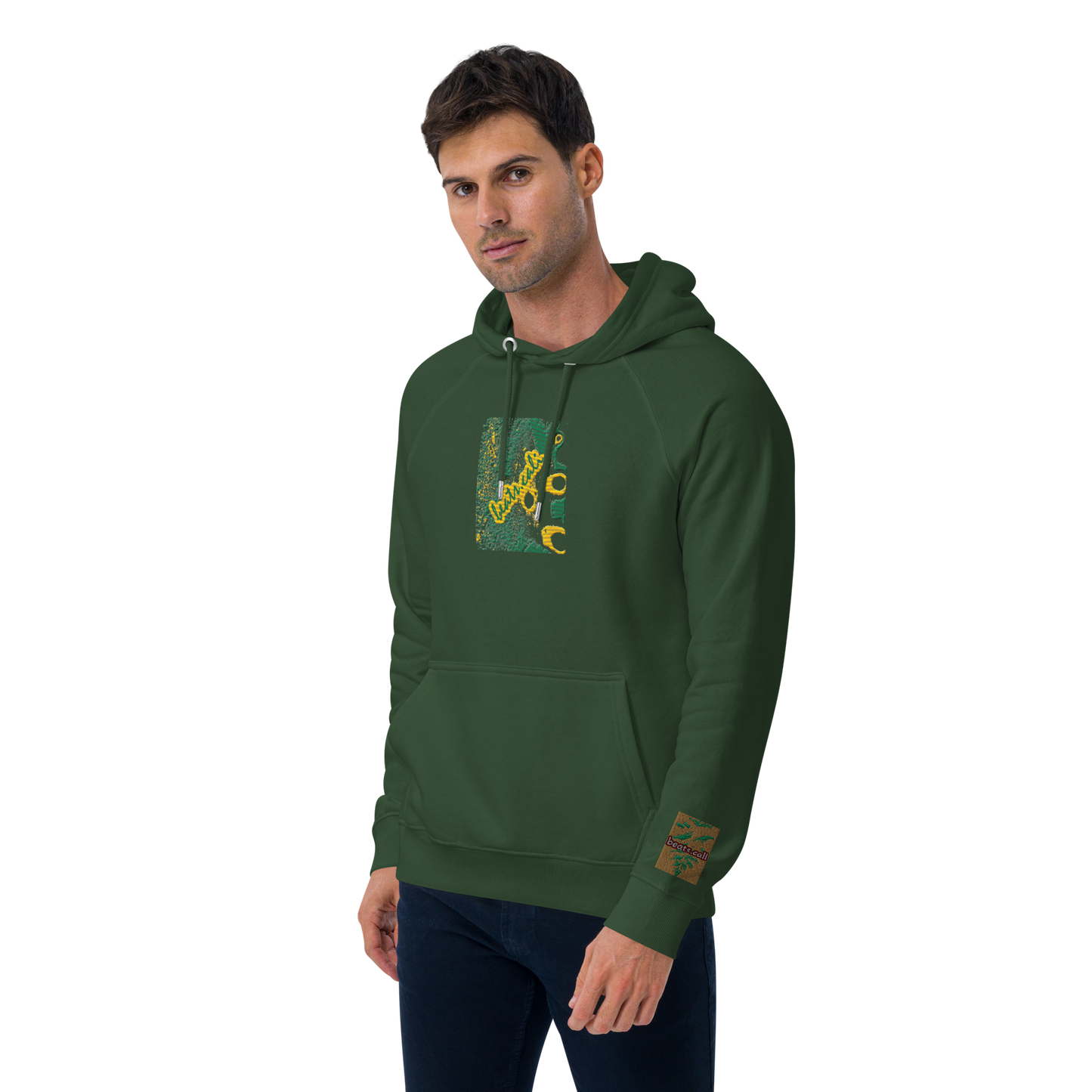 Unisex raglan hoodie