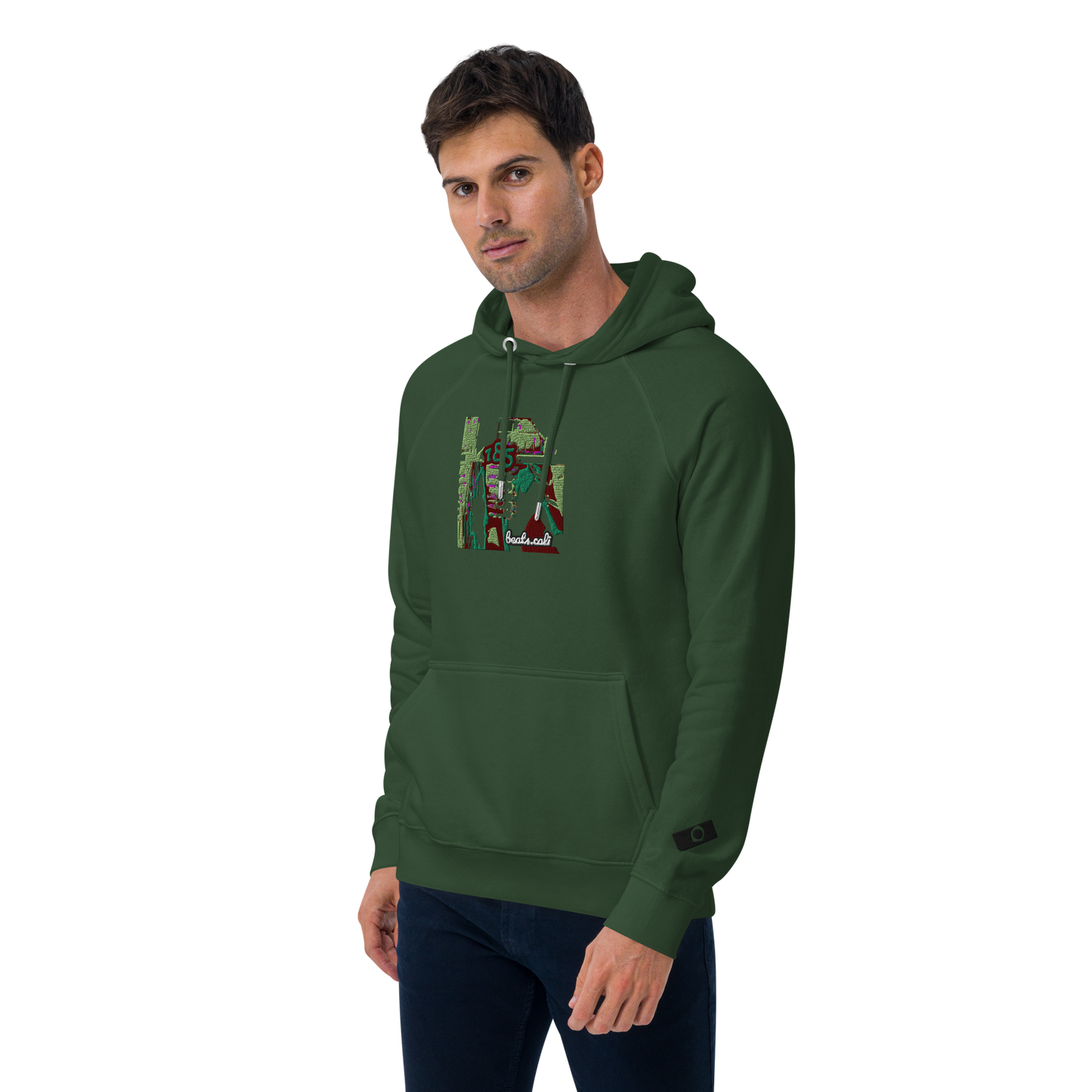 Unisex raglan hoodie