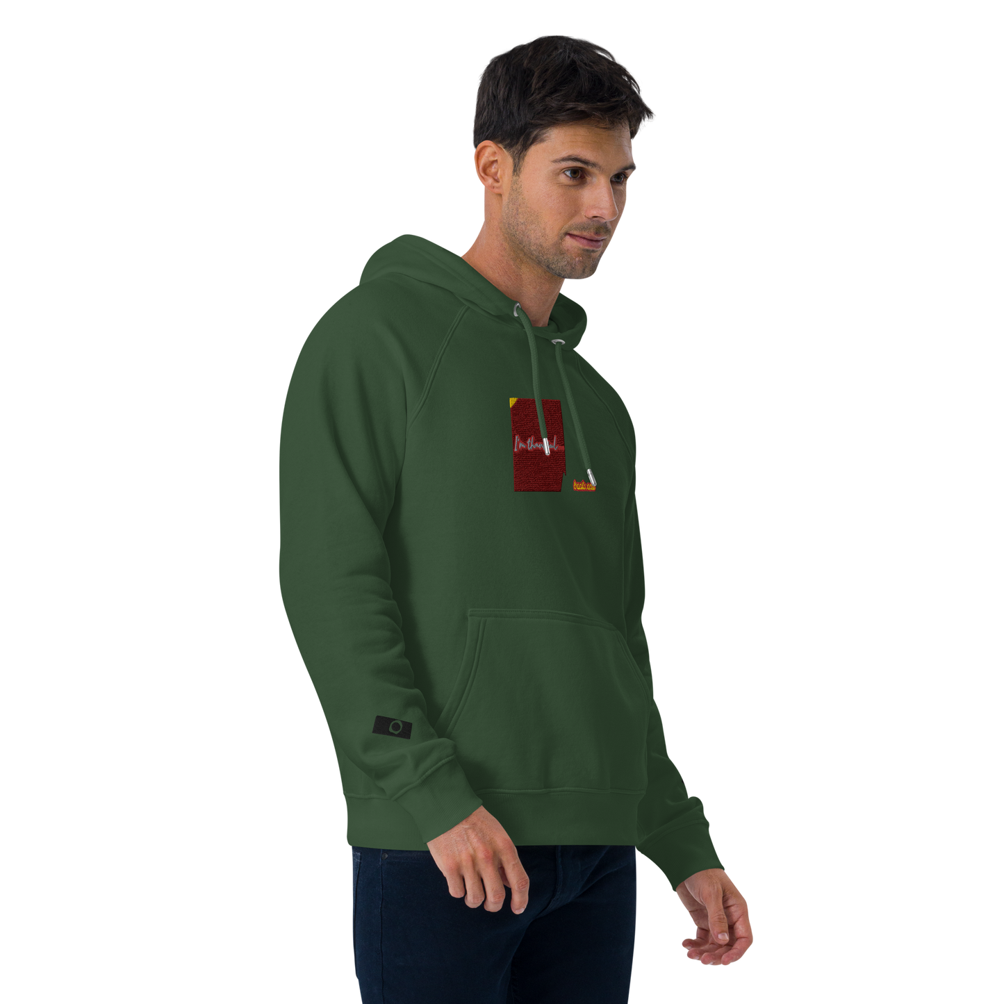 Unisex raglan hoodie