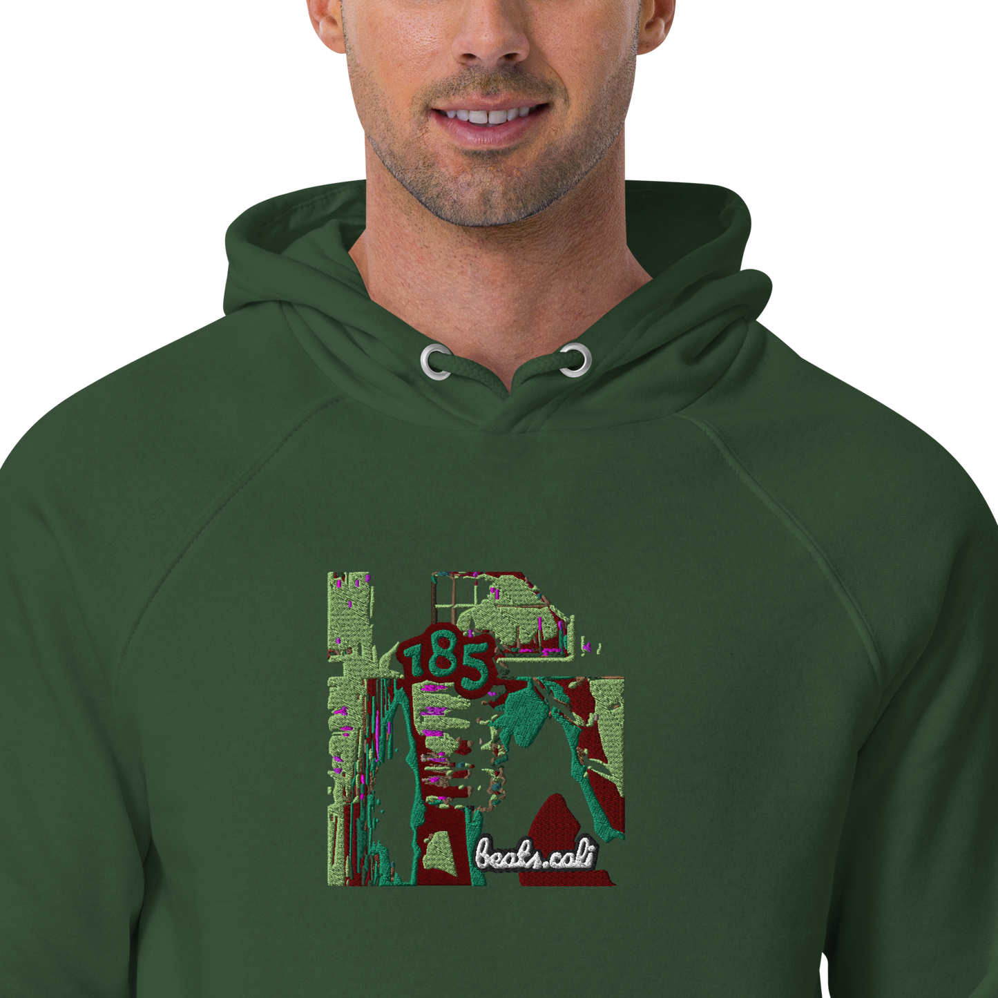 Unisex raglan hoodie