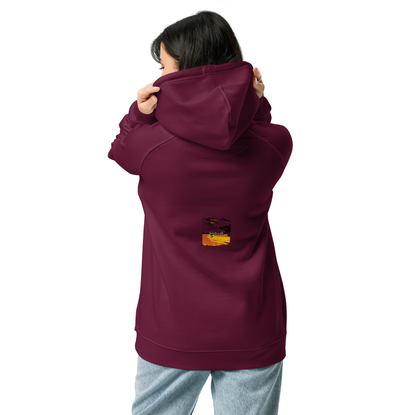 Unisex raglan hoodie