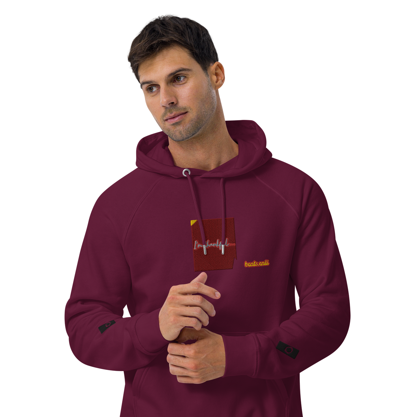 Unisex raglan hoodie