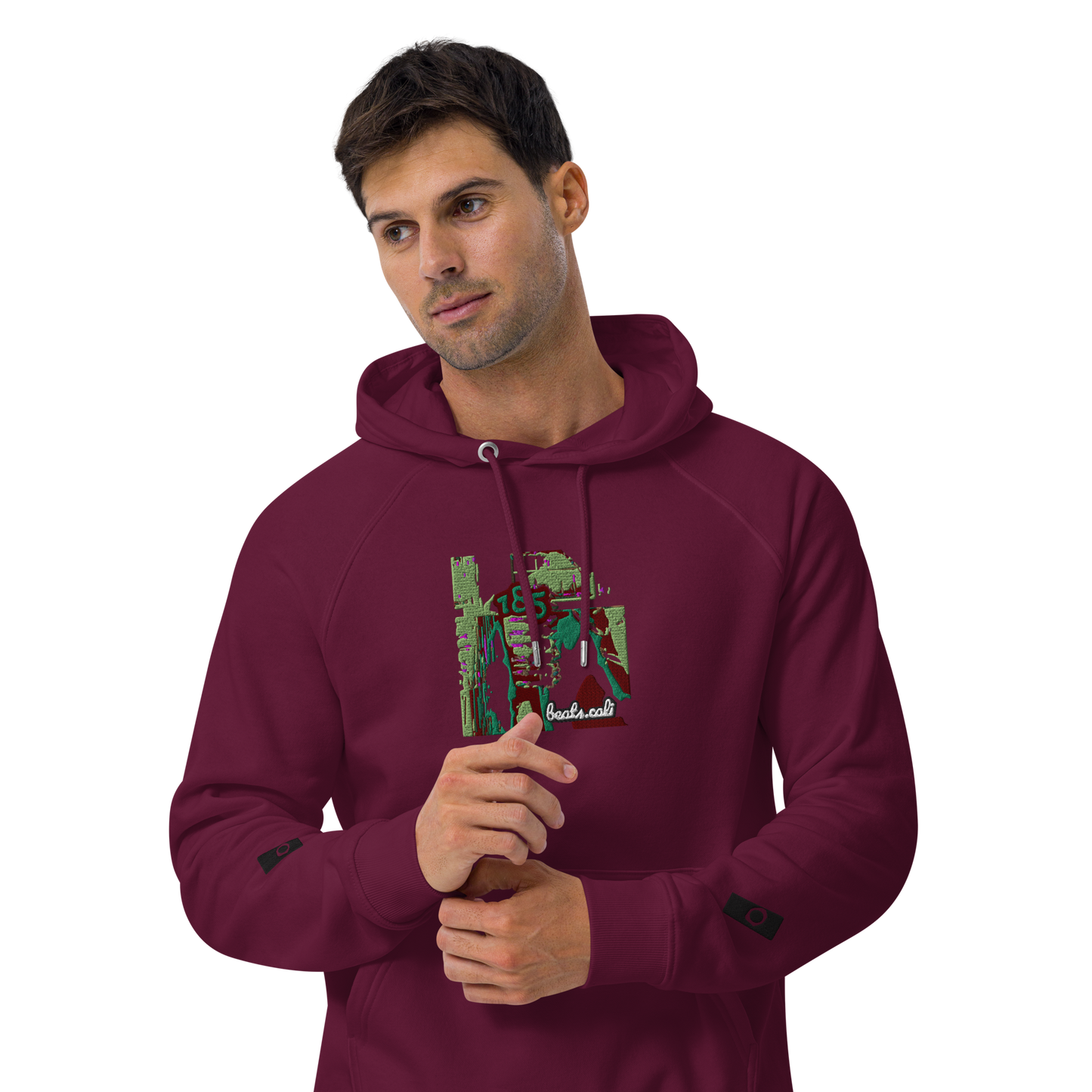 Unisex raglan hoodie