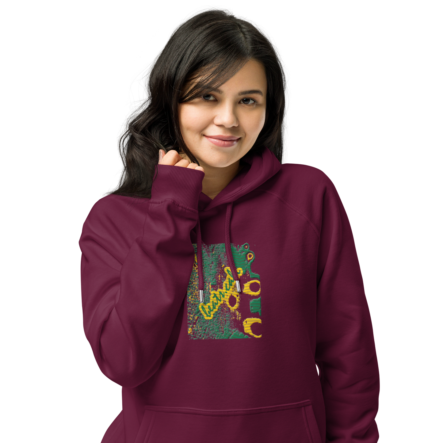 Unisex raglan hoodie