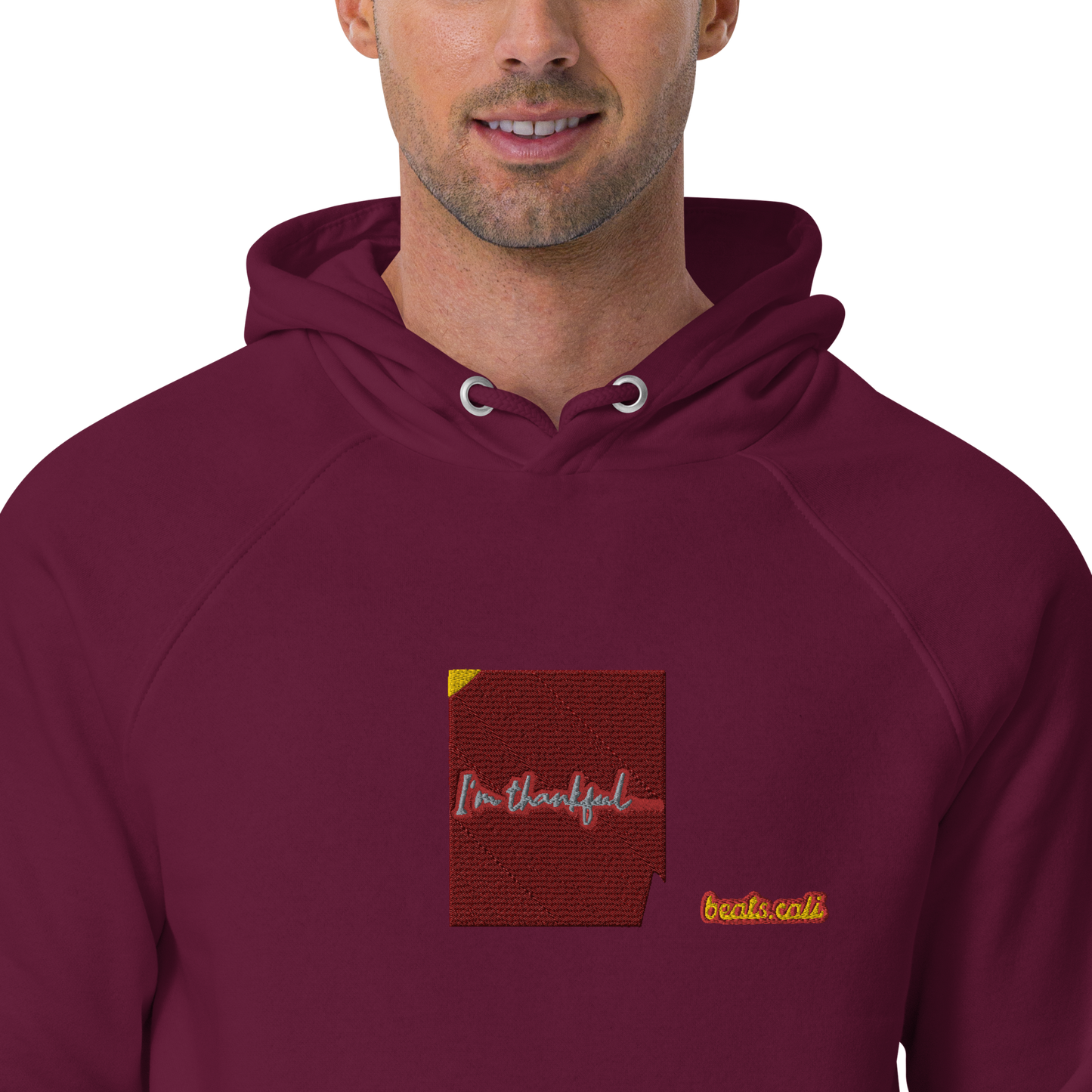 Unisex raglan hoodie