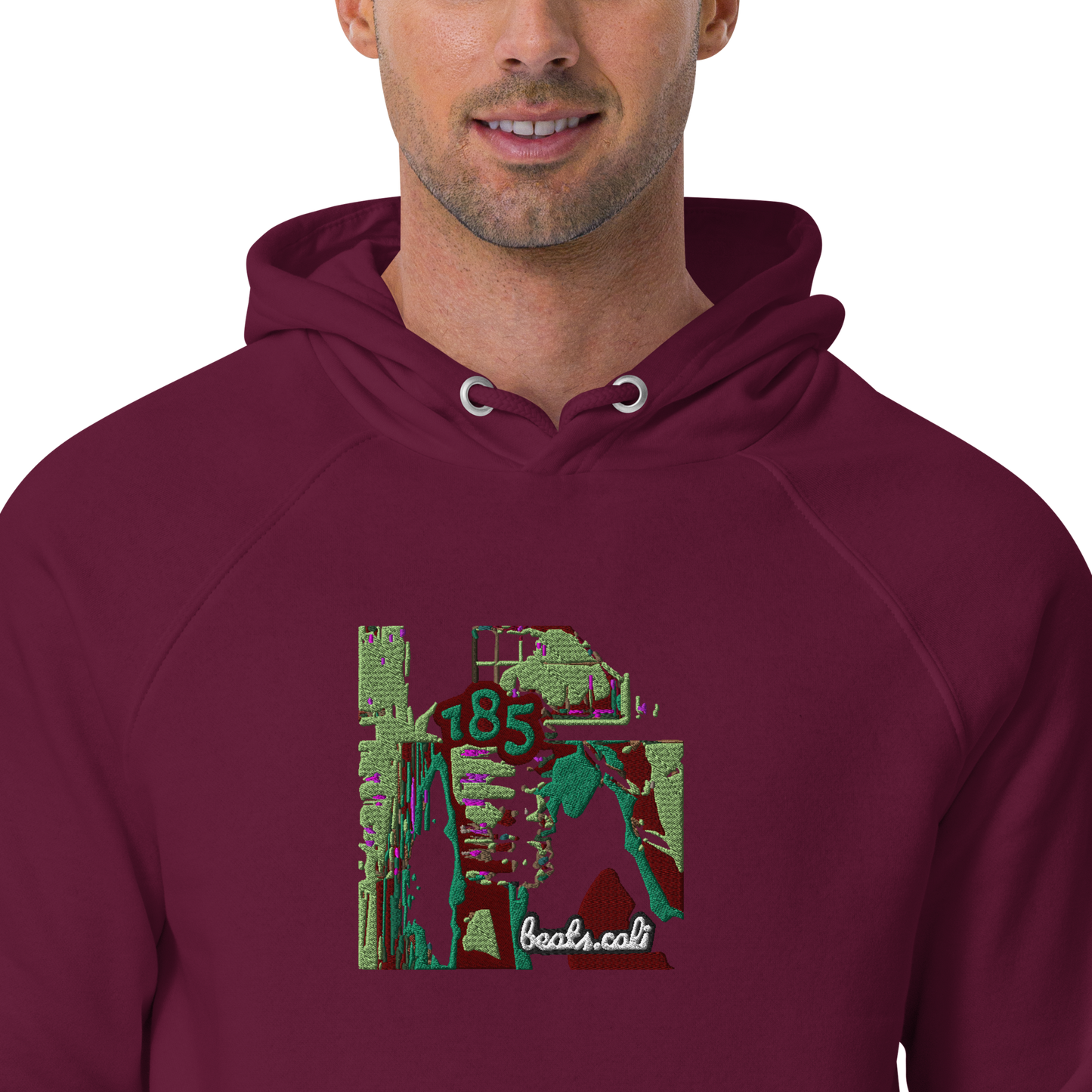 Unisex raglan hoodie