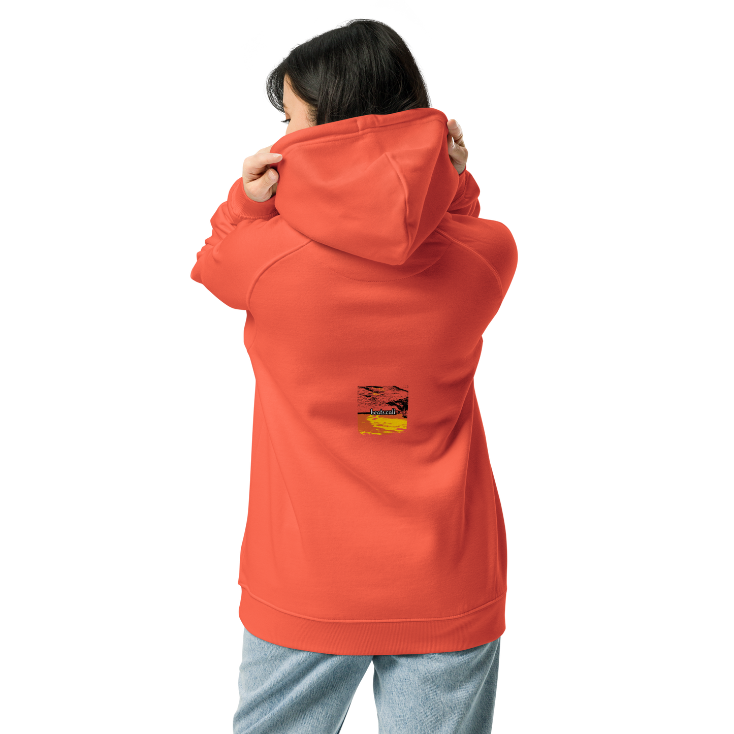 Unisex raglan hoodie