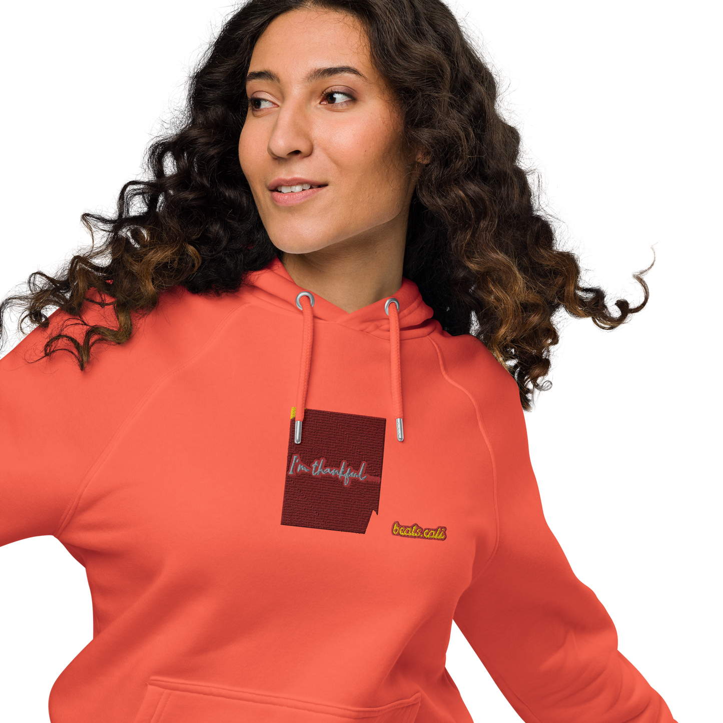 Unisex raglan hoodie