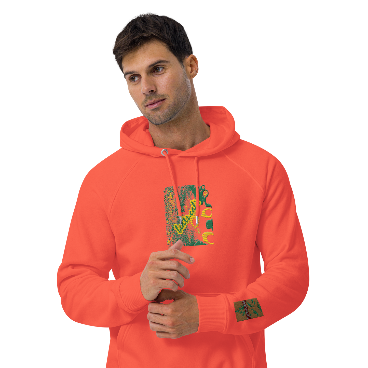 Unisex raglan hoodie