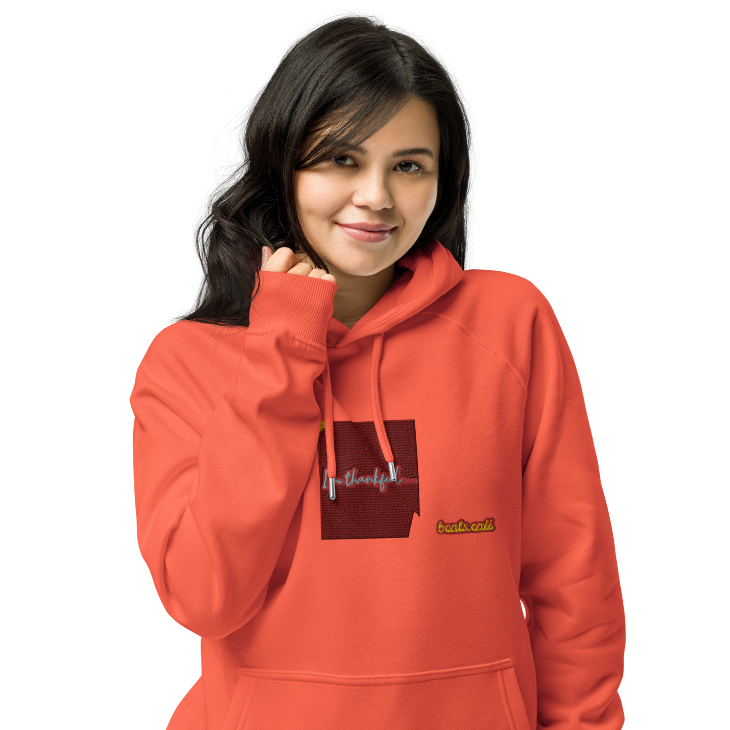 Unisex raglan hoodie