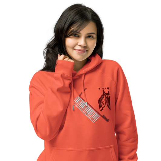 Unisex raglan hoodie