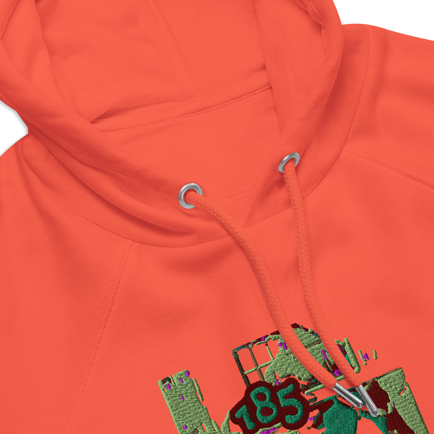 Unisex raglan hoodie