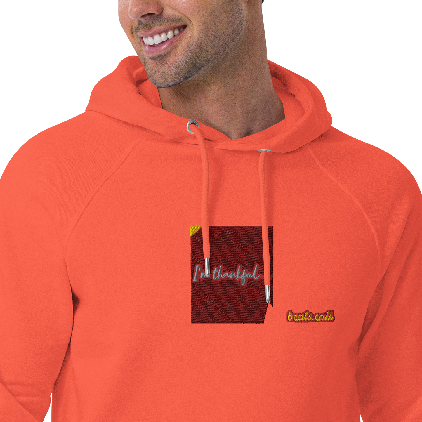 Unisex raglan hoodie