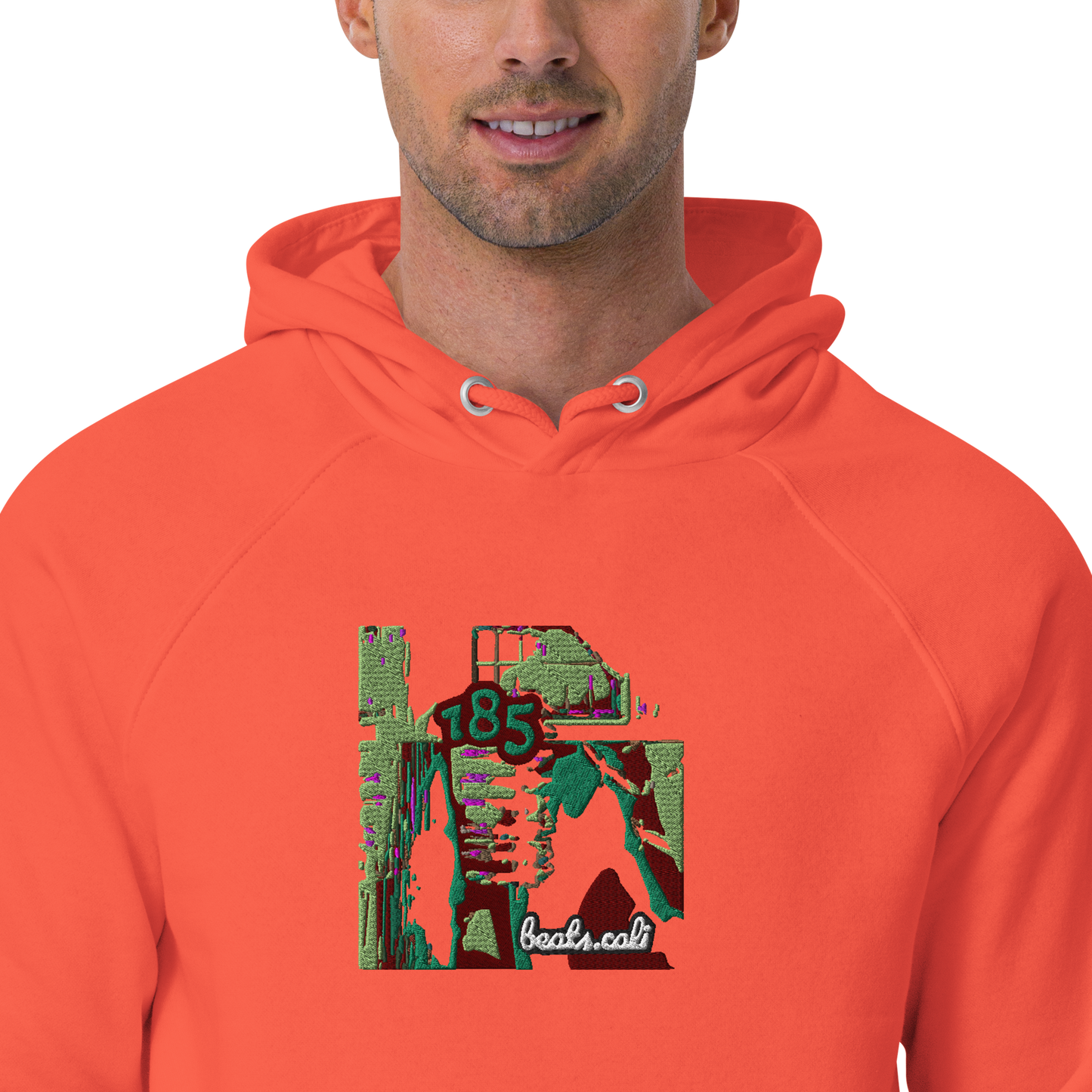 Unisex raglan hoodie