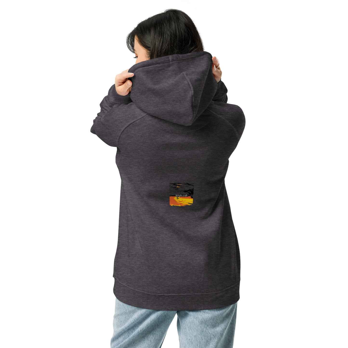 Unisex raglan hoodie